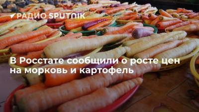 В Росстате сообщили о росте цен на морковь и картофель - smartmoney.one