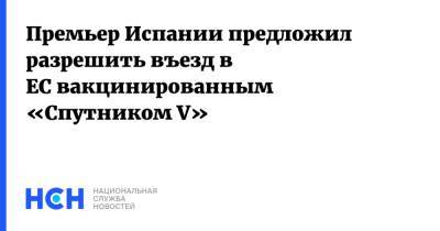 Педро Санчес - Альберто Фернандес - Премьер Испании предложил разрешить въезд в ЕС вакцинированным «Спутником V» - nsn.fm - Испания - Аргентина - Буэнос-Айрес