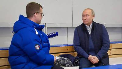 Владимир Зеленский - Владимир Путин - Павел Зарубин - Интервью Владимира Путина об отношениях России и Украины. Полная версия - tvc.ru - Москва