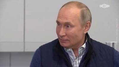 Владимир Путин - Путин назвал бессмысленными новые санкции против "Северного потока - 2" - piter.tv