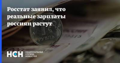 Росстат заявил, что реальные зарплаты россиян растут - nsn.fm - Россия - Россияне