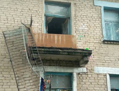 По факту балкона, обвалившегося вместе с мужчиной, проводится проверка - lipetskmedia.ru - Липецкая обл.