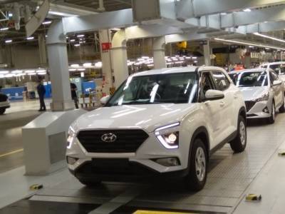 В России началось производство новой Hyundai Creta - autostat.ru - Россия - Санкт-Петербург