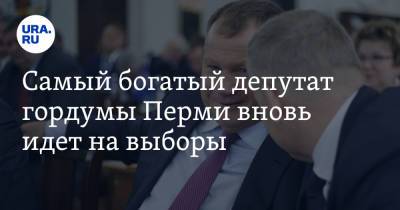 Самый богатый депутат гордумы Перми вновь идет на выборы - ura.news - Москва - Пермь