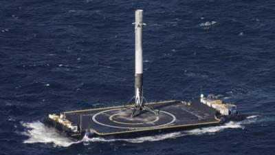 Илон Маск - Многоразовая ступень ракеты-носителя Falcon 9 совершила успешную посадку - hubs.ua - США - Украина - Киев - шт.Флорида