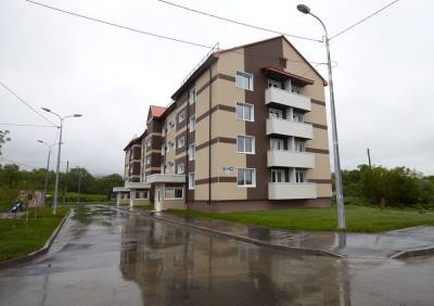 В Ново-Александровске построили четырехэтажный дом - sakhalin.info - Александровск