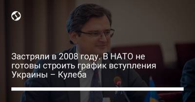 Дмитрий Кулеба - Застряли в 2008 году. В НАТО не готовы строить график вступления Украины – Кулеба - liga.net - Украина - Грузия