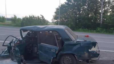 В Воронежской области в лобовом столкновении погиб мужчина и пострадали 4 человека - vestivrn.ru - Воронеж - Белгородская обл. - Воронежская обл. - Луганск
