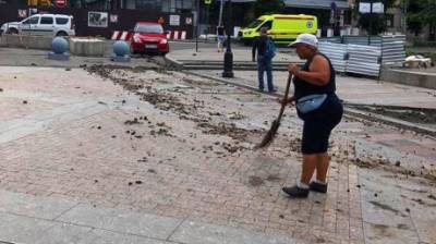 В Пензе коммунальщики продолжают борьбу с грязью на Московской улице - penzainform.ru - Пенза
