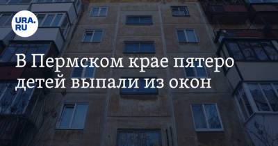 В Пермском крае пятеро детей выпали из окон - ura.news - Пермский край - Краснокамск