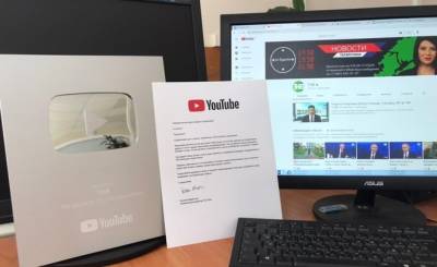 YouTube-канал ТНВ получил «Серебряную кнопку» за 100 000 подписчиков - realnoevremya.ru - респ. Татарстан - Казань