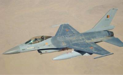 На аэродроме в Нидерландах истребитель F-16 бельгийских ВВС врезался в сооружение - topcor.ru - Бельгия - Голландия