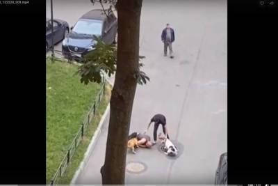 Петербуржцы разразились гневом после видео с нападением на пса и его хозяина в Петербурге - spb.mk.ru - Санкт-Петербург