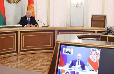 Владимир Путин - Александр Лукашенко - Лукашенко: Санкции – это попытки наложить лапу на человеческие и материальные ресурсы наших государств - ont.by - Россия - Московская обл. - Белоруссия