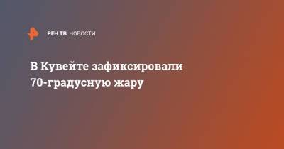 В Кувейте зафиксировали 70-градусную жару - ren.tv - Ирак - Саудовская Аравия - Кувейт