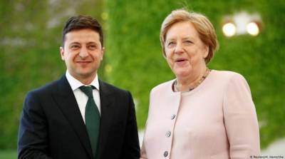 Владимир Зеленский - Ангела Меркель - Украинцы не верят, что встреча Зеленского с Меркель принесет позитив – соцопрос - ru.slovoidilo.ua - Россия - Украина - Германия