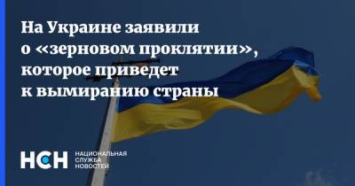 Вадим Карасев - На Украине заявили о «зерновом проклятии», которое приведет к вымиранию страны - nsn.fm - Украина