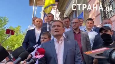 Виктор Медведчук - Медведчук выступил после продления ему домашнего ареста - yur-gazeta.ru - Украина