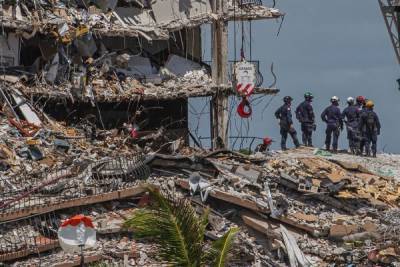 Число погибших при обрушении дома в Майами выросло до 79 - govoritmoskva.ru - Серфсайд
