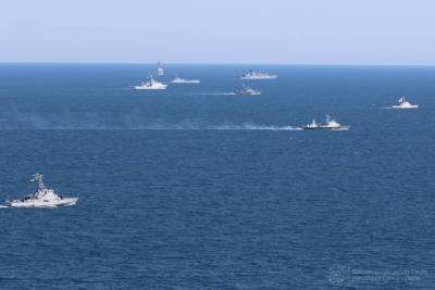 Морская фаза учений Sea Breeze завершилась совместным построением кораблей - topwar.ru - Румыния