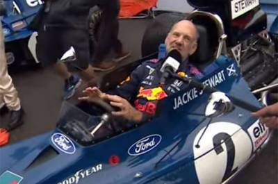 Эдриан Ньюи - Эдриан Ньюи сел за руль Tyrrell 003 в Гудвуде - f1news.ru
