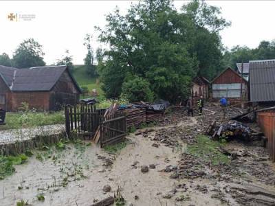 В Закарпатской области из-за сильных осадков затопило дома и дороги, спасатели борются со стихией - gordonua.com - Украина - Закарпатская обл.