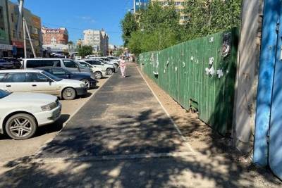 Александр Сапожников - Власти Читы спустя месяц после заявленного срока убрали настил напротив «Города Мастеров» - chita.ru - Чита