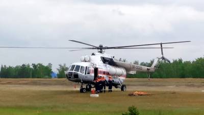 Для тушения пожаров в Якутии задействовали вертолёты - russian.rt.com - Россия - респ. Саха