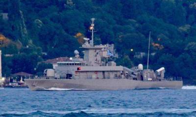 Боевой корабль Греции зашел в Черное море - novostiua.news - Украина - Болгария - Бургас - Греция