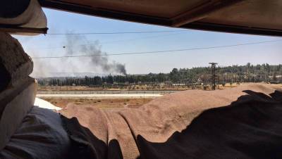 Еще одна база США в Сирии подверглась ракетному обстрелу - gazeta.ru - США - Сирия - Сана - провинция Дейр-Эз-Зор