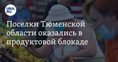Поселки Тюменской области оказались в продуктовой блокаде - ura.news - Тюмень - Тюменская обл. - район Тобольский