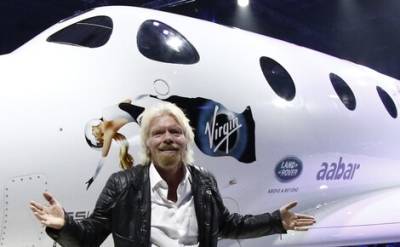 Ричард Брэнсон - Корабль компании Virgin Galactic с миллиардером Брэнсоном на борту стартовал с космодрома в штате Нью-Мехико - echo.msk.ru - США - Мехико - штат Нью-Мексико