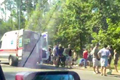 На трассе под Киевом перевернулась маршрутка с пассажирами: восемь пострадавших - rupor.info - Киев
