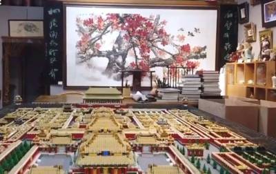 Lego - Дизайнер из Китая построил модель Запретного города из 700 тысяч деталей LEGO - actualnews.org - Китай
