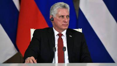Президент Кубы призвал коммунистов выйти на улицы - gazeta.ru - США - Куба - Гавана