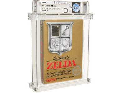 Zelda - Нераспечатанную игру Legend of Zelda 1987 года продали за $870 тысяч - trend.az - Даллас
