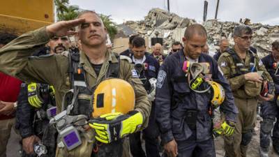 Израильские спасатели завершили работу в Майами, выживших не обнаружено - vesty.co.il - Израиль - шт.Флорида - Серфсайд