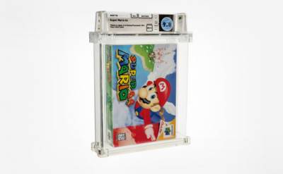 Картридж с игрой Super Mario 64 продали за $1,56 млн - capital.ua - США - Украина - Япония - Twitter