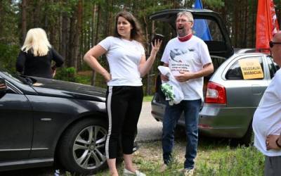 Литовские активисты с шашлыками «защитили» государственную границу - eadaily.com - Вильнюс - Каунас