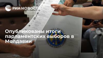 Владимир Воронин - Майя Санду - Игорь Додон - Пропрезидентская партия "Действие и солидарность" набрала 52,80% на выборах в Молдавии - ria.ru - Молдавия - Кишинев
