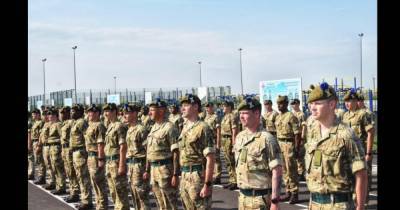 2000 военных и 300 единиц техники. Начались украино-британские учения "Козацька булава" (фото) - focus.ua - США - Украина - Англия - Швеция - Канада - Шотландия - Николаевская обл. - Великобритания
