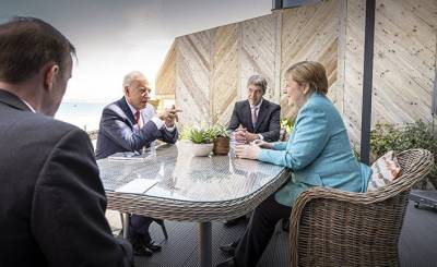 Дональд Трамп - Ангела Меркель - Джо Байден - Bloomberg: «Северный поток — 2» омрачает американо-германские отношения - geo-politica.info - США - Вашингтон - Германия