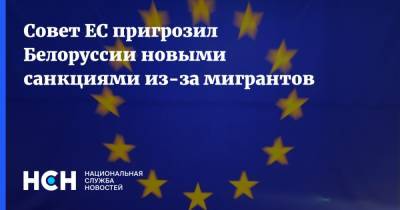 Жозеп Боррель - Совет ЕС пригрозил Белоруссии новыми санкциями из-за мигрантов - nsn.fm - Белоруссия - Польша - Литва - Минск