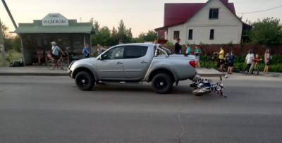 Подросток на мопеде врезался в Mitsubishi - lipetskmedia.ru - Россия - Липецкая обл. - Липецк