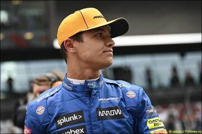 Ландо Норриса ограбили после финала Евро - f1news.ru - Англия