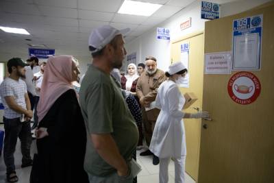 Рамзан Кадыров - Пункты вакцинации в Чечне переполнены - etokavkaz.ru - респ. Чечня