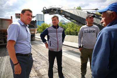 Евгений Куйвашев - Куйвашев приехал на объект, из-за ремонта которого стоит в пробках Россельбан - znak.com - Свердловская обл.