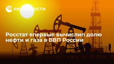 Росстат сообщил о сокращении доли нефтегазового сектора в российском ВВП до 15,2% - ria.ru - Москва - Россия - США - Саудовская Аравия - Эмираты