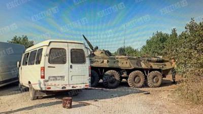 В Ставрополье столкнулись «Газель» и БТР: список погибших и пострадавших - eadaily.com - Ставрополье