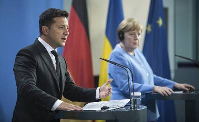 Владимир Зеленский - Ангела Меркель - Президент України: все страны должны оказывать давление на Россию - geo-politica.info - Россия - Украина - Германия - Берлин
